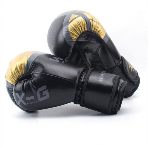 Boxing Gloves leather MMA Muay Thai Boxe De Luna